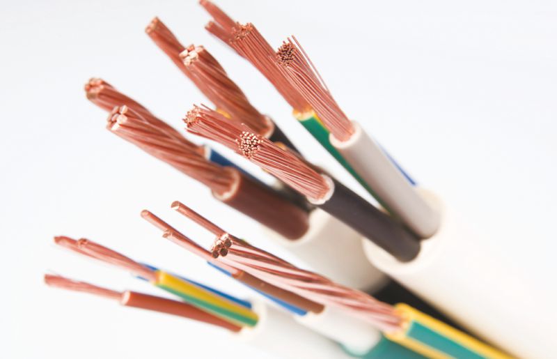 Premium copper electrical wires